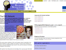Tablet Screenshot of enc-network.eu